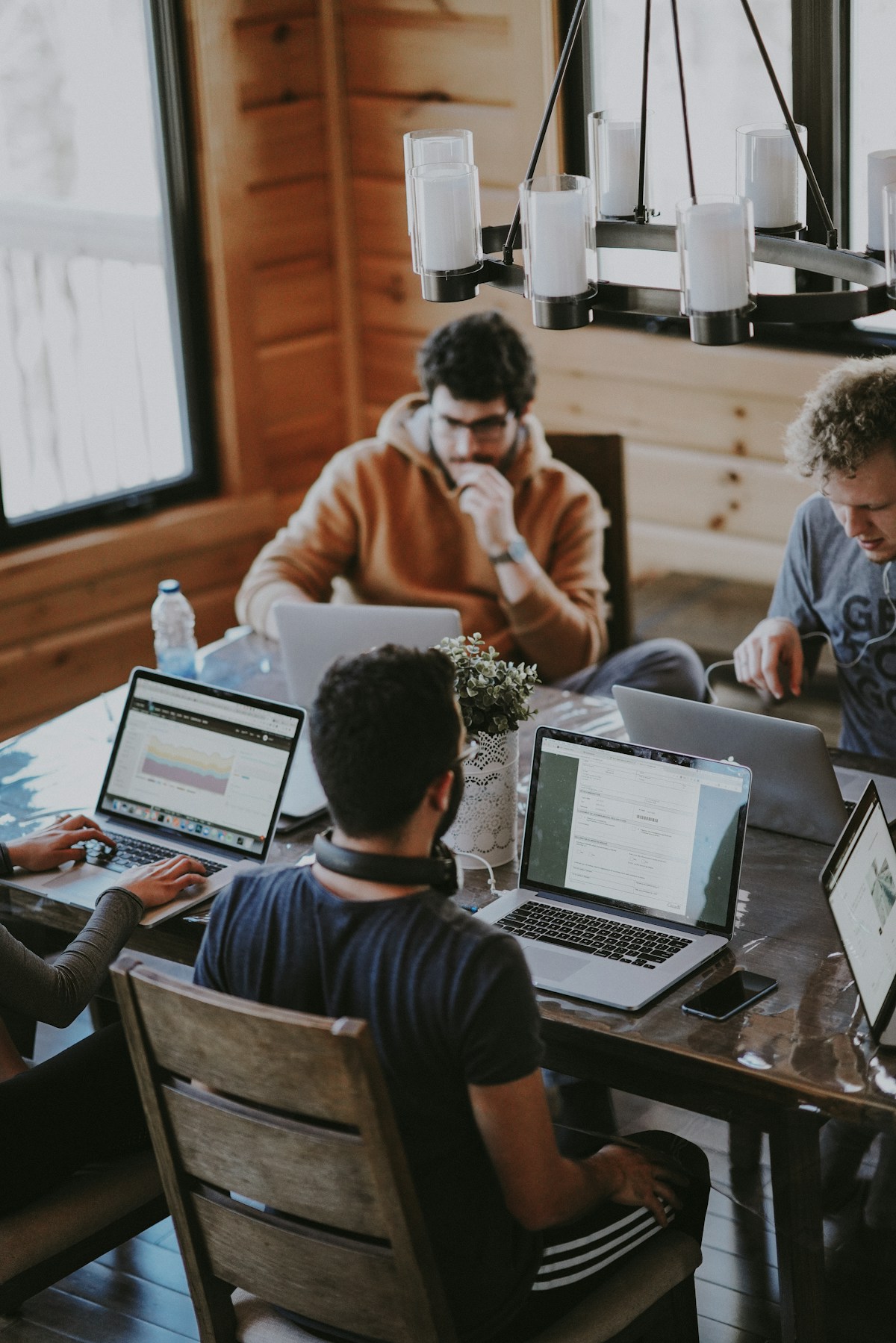 Colleagues working together to connect digital capability with people's needs
